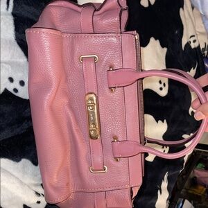 Coach hand bag with strap